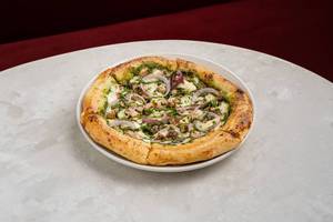 Chicken Coriander Pesto Pizza