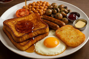 French Toast Breakfast Platter