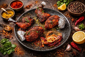 Tandoori Chicken Juicy