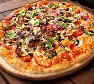 Indo maxican pizza