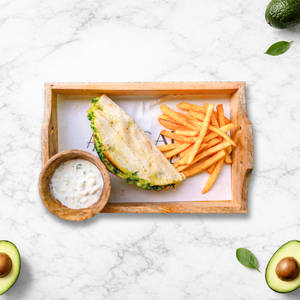 Baked Avo Taco