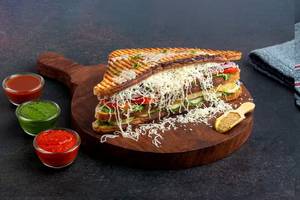 Veg cheese grill sandwich
