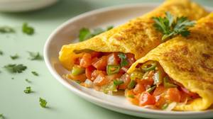 Spicy Indian Masala Omelette