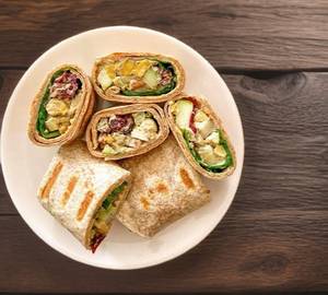 Grilled (Chicken Kabab) Salad Wheat Tortilla Wrap