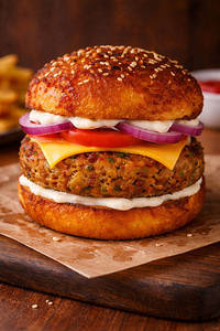 Crunchy Monster Burger