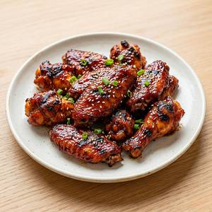 Chicken Wings In Barbeque Sauce