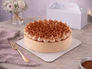Tiramisu Inspired (Pure Eggless Cake)
