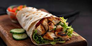 Chicken tikka wrap