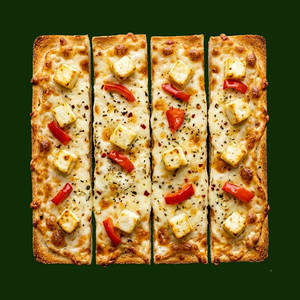 Smokey Paneer Garlic Bread