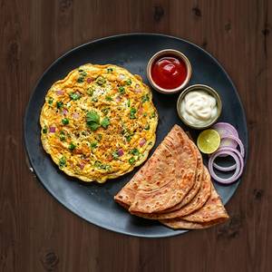 Masala Omelette Paratha