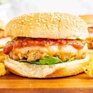 Italian chicken burger