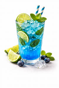 Blue Curacao Mojito