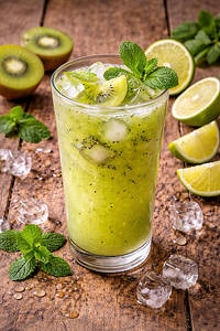 Kiwi With Lime Juice