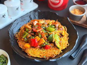 Veg Pan Fried Noodles