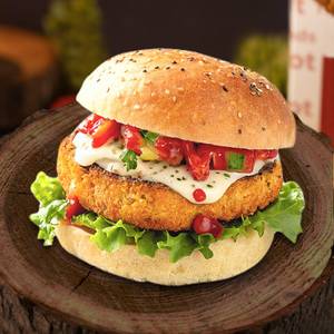 Veg Cheesy Burger