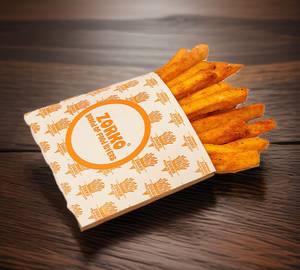 Peri peri french fries with cheese dip