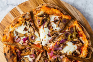 Mushroom Temptation Pizza
