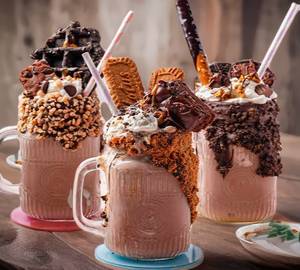 Chocolate Brownie Milk Shake