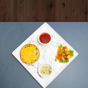 Spinach And Corn Quiche
