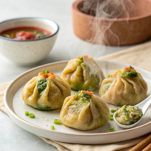 Veg Steam Momos