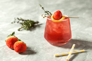 Stawberry Delight Moctail