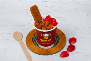 Strawberry Biscoff Thickshake