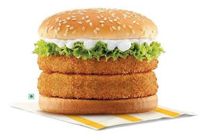 Veg Double Decker Burger