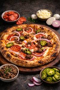 Lamb & Pepp Pizza