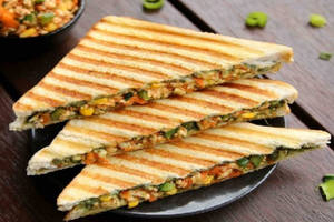 Mushroom Corn Sandwich