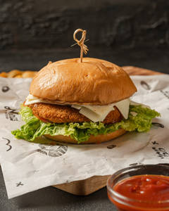 Veg Kebab Burger
