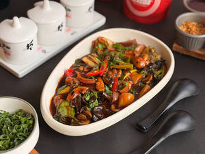 Chilli Black Bean Vegetables