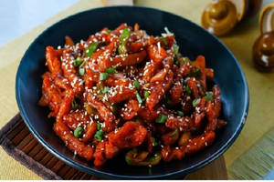 Honey Chilli Potato