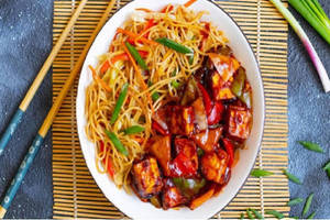 Noodles with Cheese Chilly Combo
