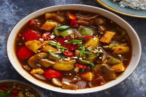Exotic Veg in Hot Garlic Sauce