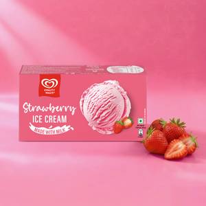 Kwality Wall's Strawberry Ice cream Party Pack 700ml