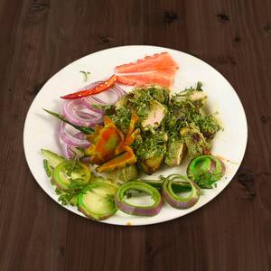 Boneless chicken hariyali kebab