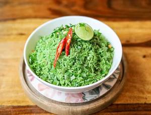 Chicken Indonesian Style Green Rice