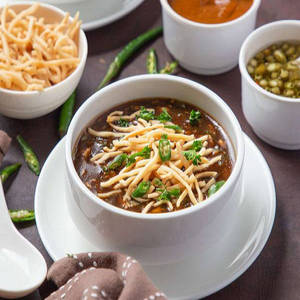 Chicken Manchow Soup.