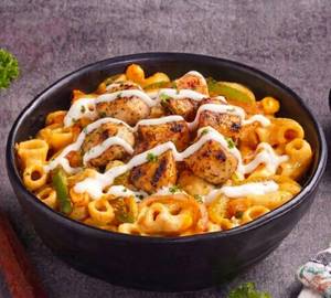 Creamy & cheesy Chicken Masala Pasta