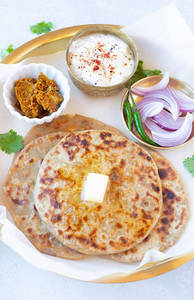 Aloo Paratha.