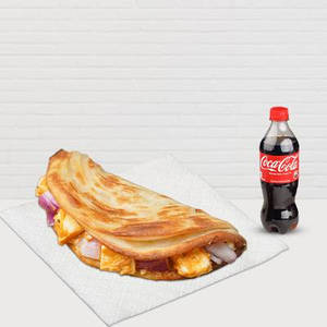 Paneer 65 Taco 1pc + Pet Soft Drink 250ml