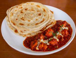 Parotta3+ butter chicken boneless curry