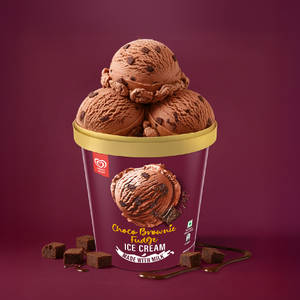 Kwality Wall's Choco Brownie Fudge Ice cream Tub 700ml