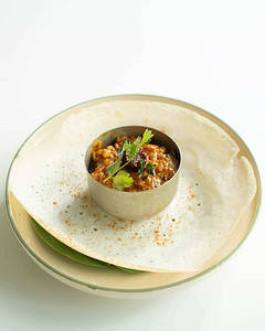 Appam With Vadai Curry