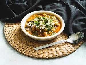 Chola Samosa Chaat