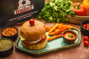 Jain Cottage Cheese Burger