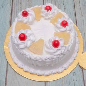Eggless Pineapple Special Cake