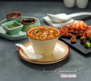 Crab Mongolian soup