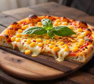 Cheese And Corn Pizza