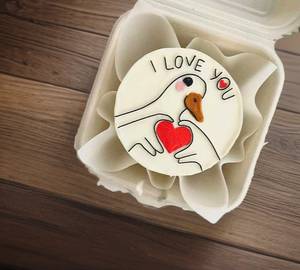 Cute Love Bento Vanilla Cake